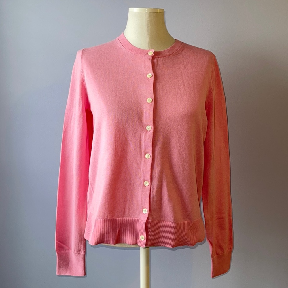 LOFT NEW PINK BUTTON DOWN CARDIGAN